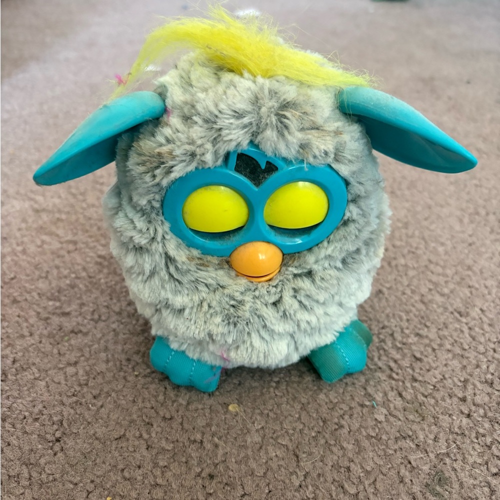 Gray and Blue Furby 2012